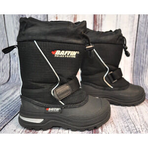 Baffin Kids Black Winter Boots